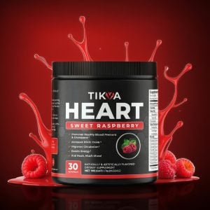 TIKVA HEART Sweet Raspberry