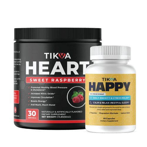 1 Tikva Heart + 1 Happy