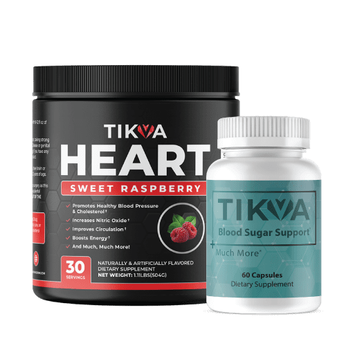 1 Tikva Heart + 1 Blood Sugar